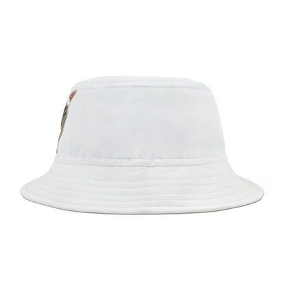Cat Lover Bucket Hat - AOP, Fun Summer Hat, Gift for Pet Owners, Trendy Sun Protection, Unique Fashion Accessory