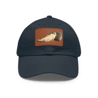 Navy / Light Brown patch