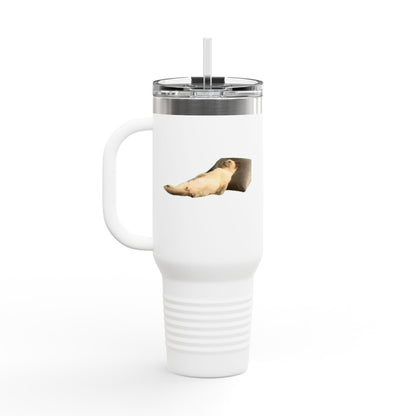 Insulated Travel Mug - 40oz, Personalized Coffee Cup, Eco-Friendly Drinkware, Gift for Travelers, BPA-Free Hydration