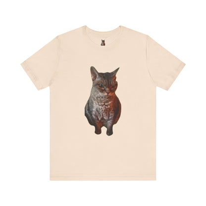 Cute Cat Graphic Tee, Cat Lover Gift, Pet Enthusiast Apparel, Animal Lover Shirt, Fun Casual Wear, Unique Cat Design T-Shirt