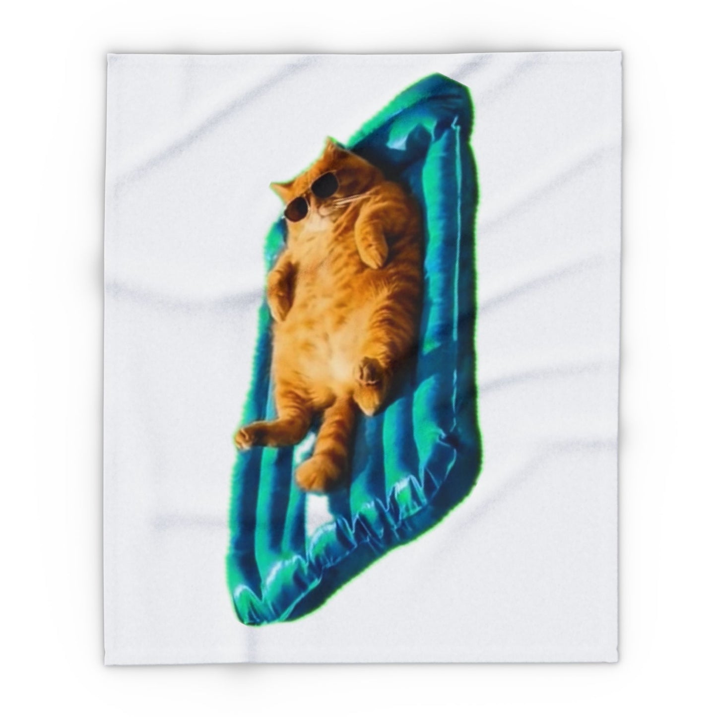 Cozy Cat Fleece Blanket - Warm Pet Throw for Cat Lovers, Cute Couch Decor, Gift for Cat Owners, Comfortable Home Accents, Fun Pet Gifts