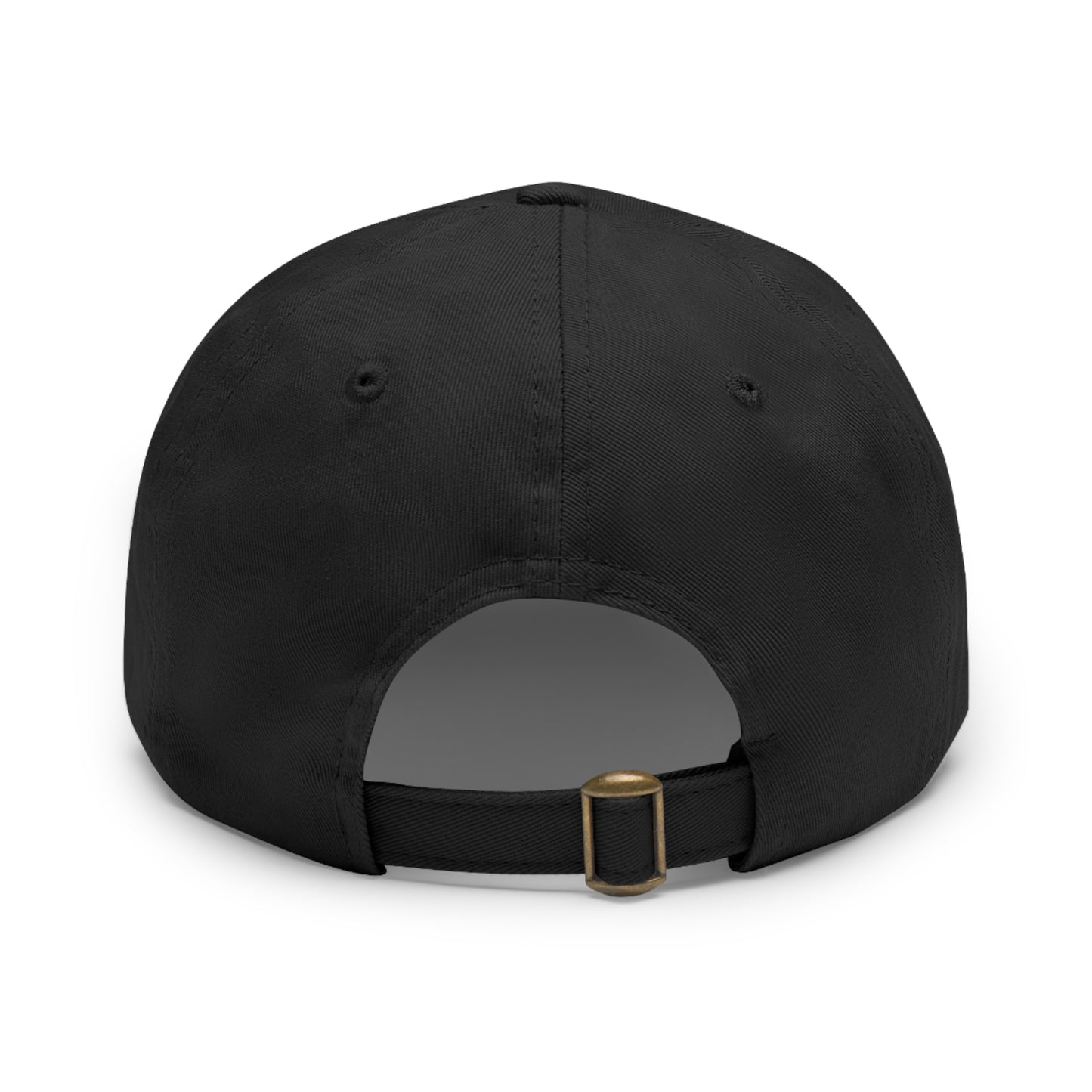 Cat Lover's Dad Hat with Leather Patch, Stylish Cap for Pet Enthusiasts, Perfect Gift for Animal Lovers, Casual Everyday Wear