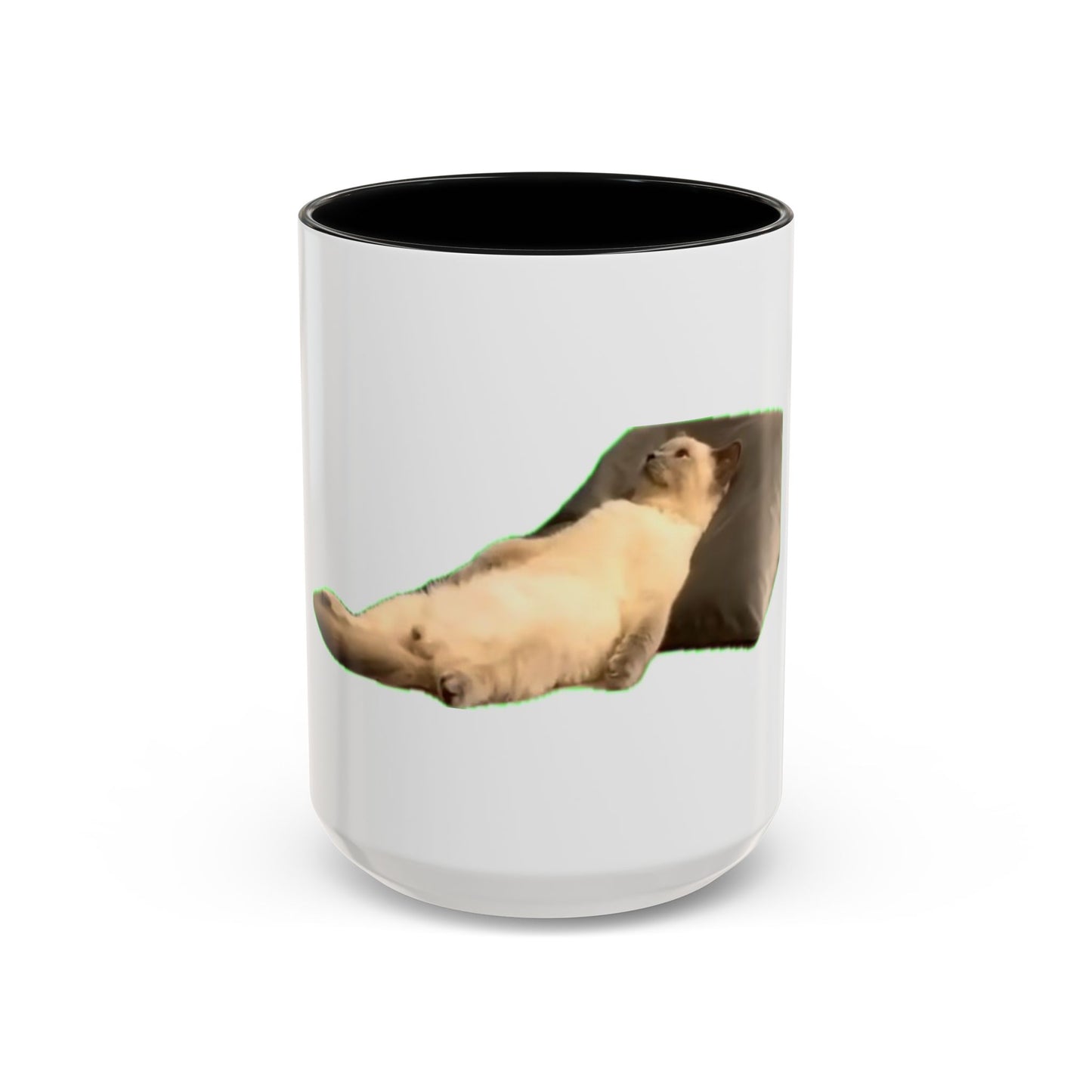 Cute Cat Accent Coffee Mug, Animal Lover Gift, Cute Mug for Cat Owners, Coffee Cup for Cat Lovers, Cozy Home Decor, Unique Gift Idea