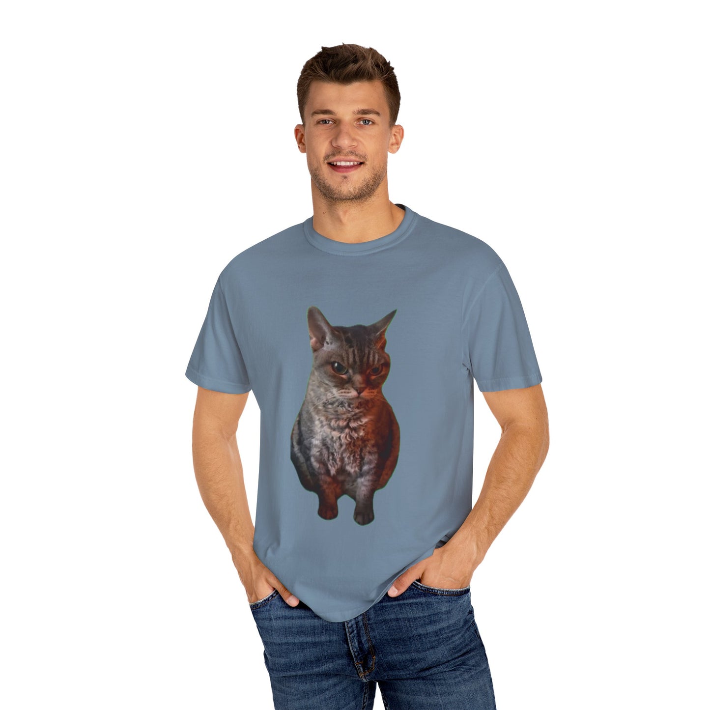 Cute Cat T-Shirt for Animal Lovers, Perfect Gift for Birthdays, Pet Owners, Casual Wear, Unique Cat Tee, Unisex Fashion
