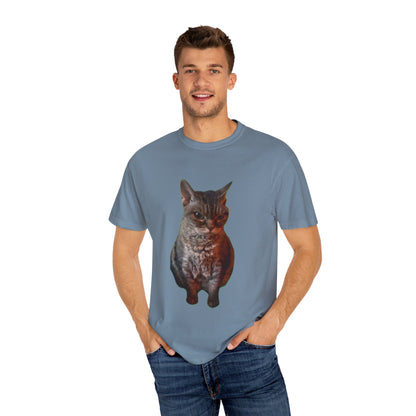 Cute Cat T-Shirt for Animal Lovers, Perfect Gift for Birthdays, Pet Owners, Casual Wear, Unique Cat Tee, Unisex Fashion