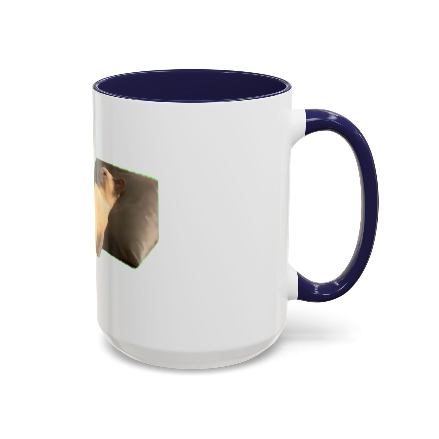 Cute Cat Accent Coffee Mug, Animal Lover Gift, Cute Mug for Cat Owners, Coffee Cup for Cat Lovers, Cozy Home Decor, Unique Gift Idea