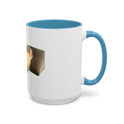 Cute Cat Accent Coffee Mug, Animal Lover Gift, Cute Mug for Cat Owners, Coffee Cup for Cat Lovers, Cozy Home Decor, Unique Gift Idea