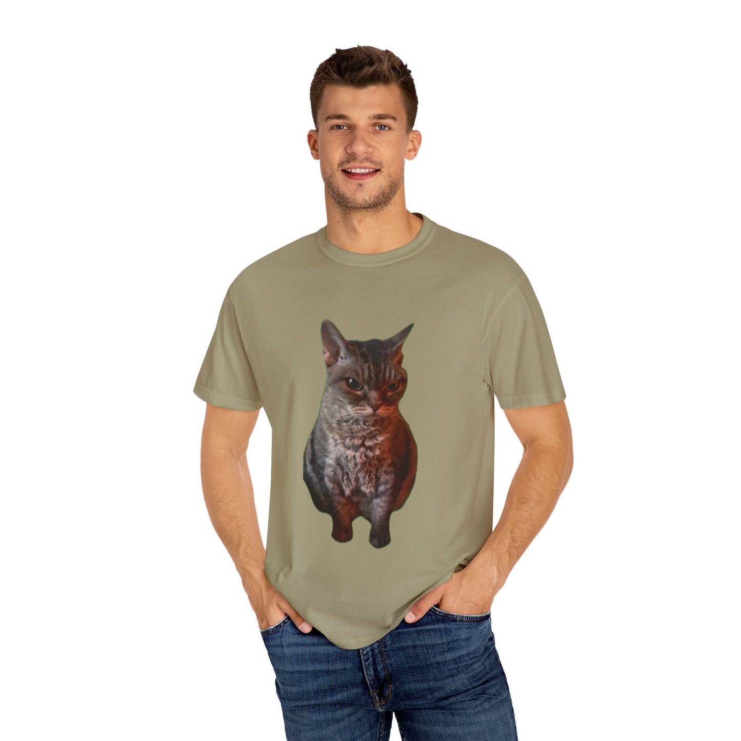 Cute Cat T-Shirt for Animal Lovers, Perfect Gift for Birthdays, Pet Owners, Casual Wear, Unique Cat Tee, Unisex Fashion