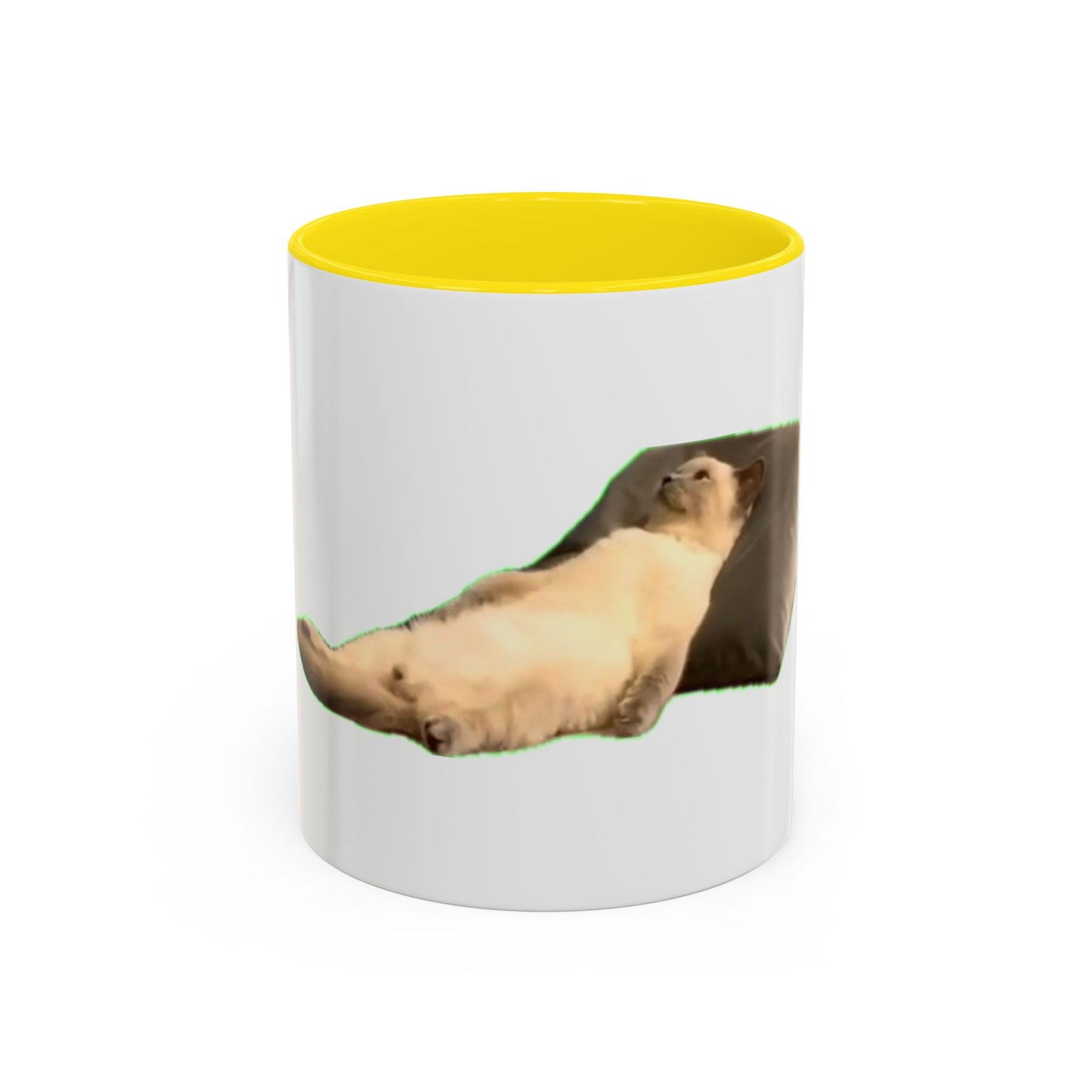 Cute Cat Accent Coffee Mug, Animal Lover Gift, Cute Mug for Cat Owners, Coffee Cup for Cat Lovers, Cozy Home Decor, Unique Gift Idea