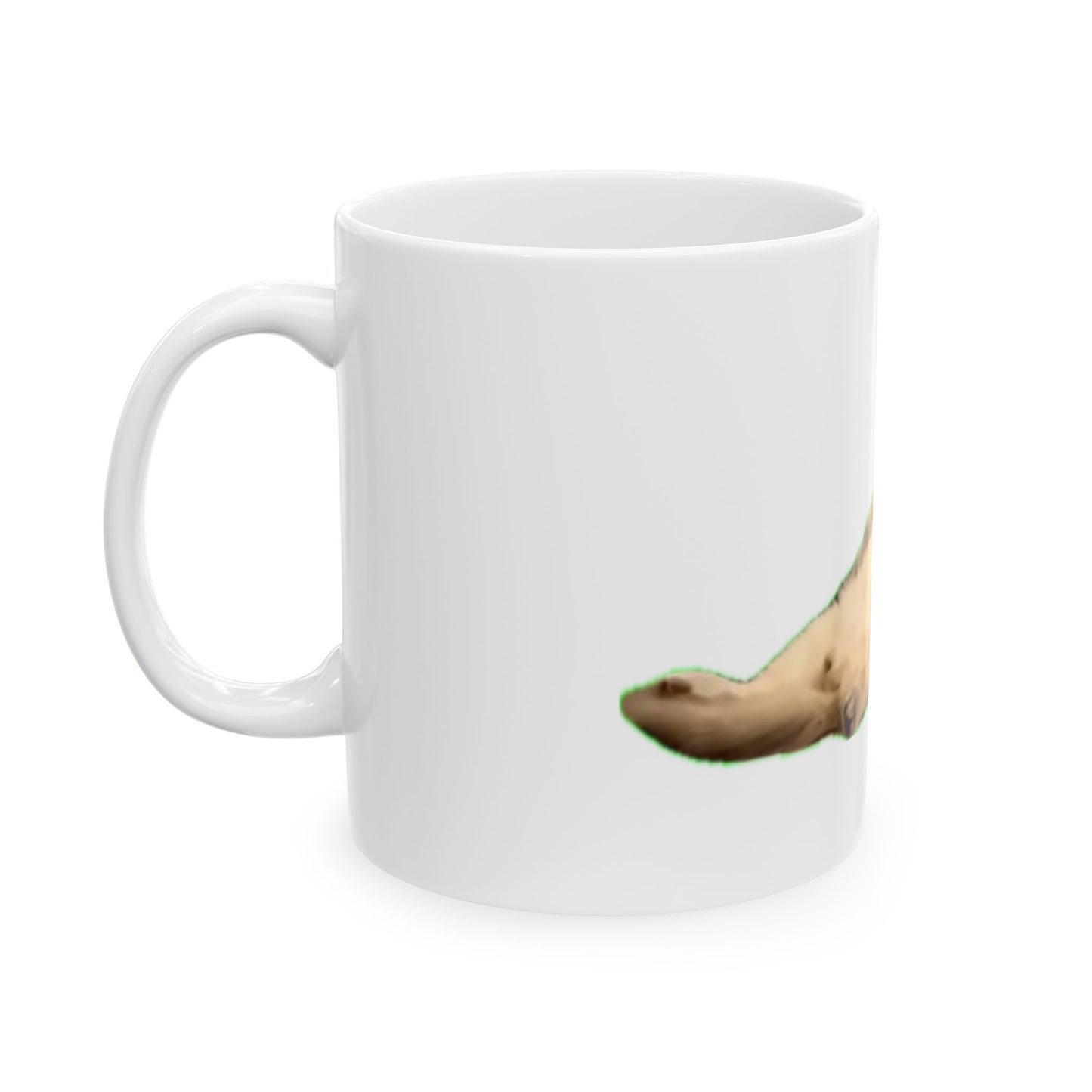 Whimsical Cat Ceramic Mug, Funny Cat Lover Gift, Cute Kitchenware, Cozy Home Decor, Coffee Mug, 11oz, 15oz