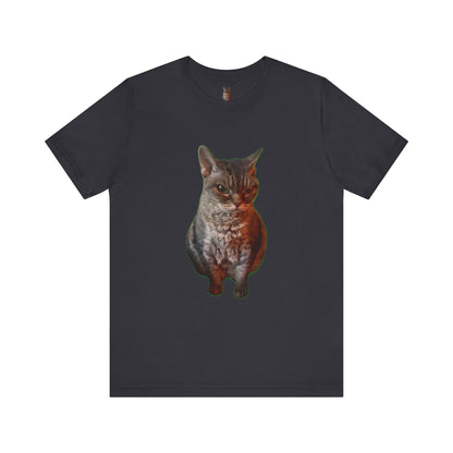 Cute Cat Graphic Tee, Cat Lover Gift, Pet Enthusiast Apparel, Animal Lover Shirt, Fun Casual Wear, Unique Cat Design T-Shirt