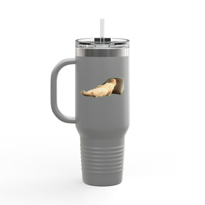 Insulated Travel Mug - 40oz, Personalized Coffee Cup, Eco-Friendly Drinkware, Gift for Travelers, BPA-Free Hydration